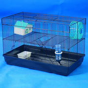 Double Storey Mouse Cage LARGE (3673) Black Wire