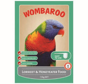 Wombaroo Lorikeet & Honeyeater Lorikeet Food (YELLOW ENHANCED) 1.5kg