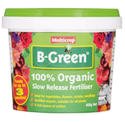 Multicrop B-Green Organic Slow Release Fertiliser 600 grams