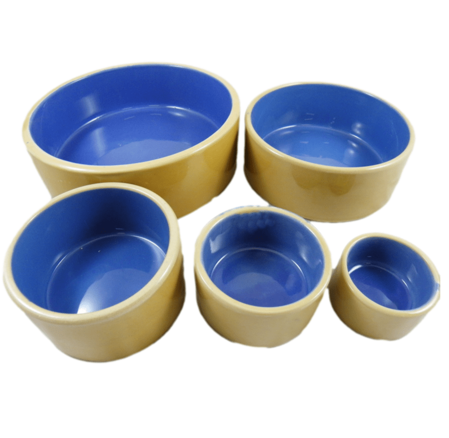 Rabbit Feeder Ceramic Bowls Sizes: ENFIELD PRODUCE PET GARDEN SUPPLIES