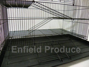 Large Rat Cage Black 75 cm 3023 Inside close up