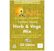 Certified Organic Vegetable  & Herb Mix 30L (ANL)