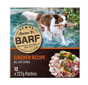 Dr B's Barf Dog Food- Chicken 2.7kg 12x227g - Enfield Produce: Pet & Garden Supplies