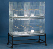 Bird Breeder Cage 91 cm Galvanised Stackable with Removable WIRE DIVIDER (2481)