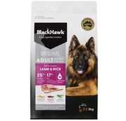 Black Hawk Lamb & Rice Adult Dog Food bag