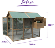 Bono Fido Cottage Coop Classic with Measurements