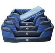 Bono Fido Stay Dry Baskets Dog Beds BLUE