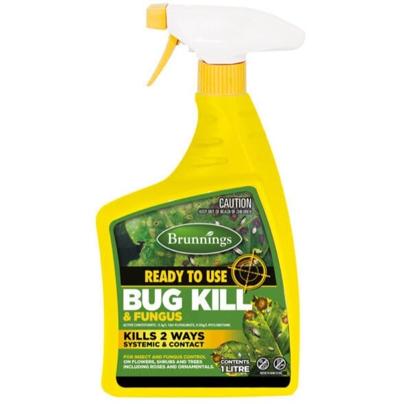 Brunnings Bug & Fungus Kill 1 Litre RTU - Enfield Produce