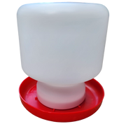 Chick Waterer 1500ml | Water Dispensor For Young Chickens | Red & White