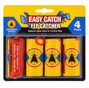 Easy Catch Fly Catcher Glue Traps 4pk front packaging