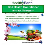 Healthy Earth Soil Health Builder: Instant Clay Breaker Powder 20kg