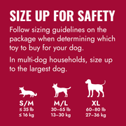 Kong Ring Dog Toy: SIZE GUIDE