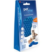 Pet+Me Universal Pet Silicone Brush: BLUE