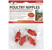 Water Nipple Chicken Droppers 4 Pack 219391