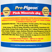 Pro-Pigeon Pink Minerals | By Australian Avian Products