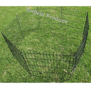 Rabbit Pens (Playpens) Black pen on grass