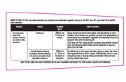 Richgro Tree Blackberry & Woody Weed Killer 250ml: BACK LABEL 2 OF 3. iNSTRUCTIONS, HOW TO USE.