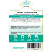 Tomato Heirloom Mix Vegies to Go 6 Cell Pack | TICKET