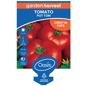 Tomato Pot Tom Garden Harvest 100mm Pot | LABEL