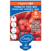 Tomato Trio Mix Vegies to Go 6 Cell Pack | LABEL