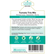 Tomato Trio Mix Vegies to Go 6 Cell Pack | TICKET