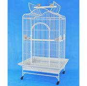 XL Open Top Parrot Bird Cage 0784 White Vein