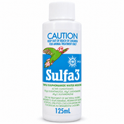 INCA Sulfa 3 bird medication 125 mL bottle