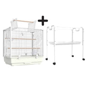 Modern Style Bird Cage B650 + STAND (B650S) - Enfield Produce: Pet & Garden Supplies