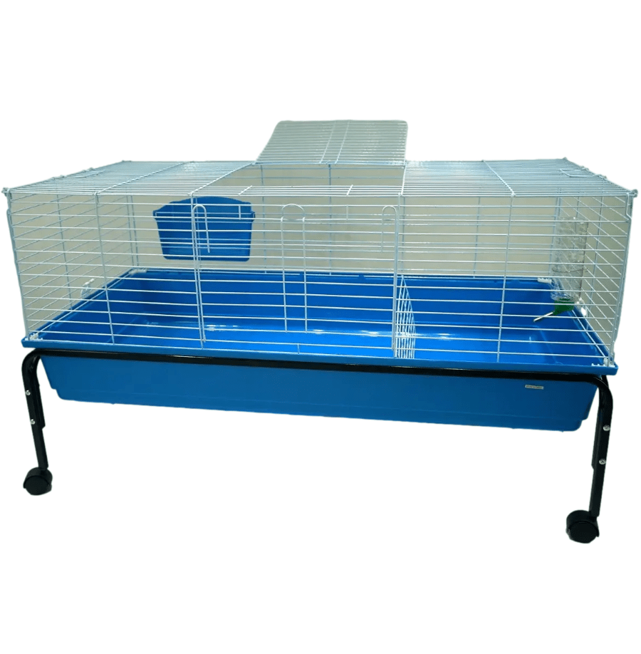 XL Indoor Rabbit Hutch 120 cm (3657) PLUS STAND - Enfield Produce