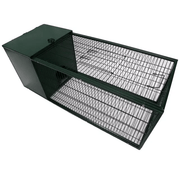 Metal Rabbit Hutch 1.5m (Dark Green)