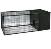 Metal Rabbit Hutch 1.2m (Black)