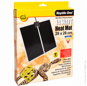 Reptile One 14W heat mat packaging, 28 × 28cm