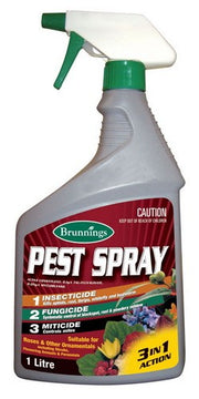 Brunnings 3 in 1 Pest Spray 1 Litre RTU