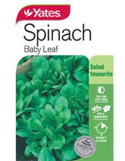 Yates Spinach Seeds - Select Variety