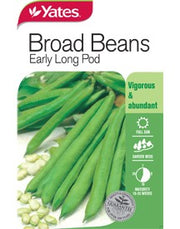 Yates Broad Bean Seeds - Select Variety