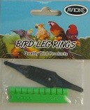 Avione Plastic Split Rings: LOVEBIRD