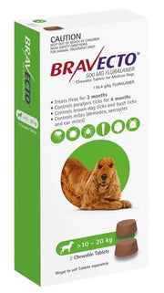 Bravect-o Flea & Tick Chew For Extra Small Dogs Single Chew