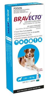 Bravect-o Flea & Tick Chew For Extra Small Dogs Single Chew