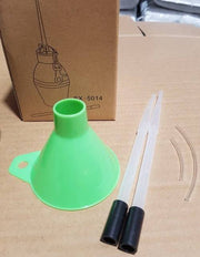 Black Bulb Insecticidal Duster for Diatomaceous Earth 2 nozzles and tubes