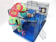 Bono Fido Large Mouse Cage w Tunnels SIDE IMAGE