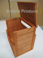 Chicken Nest Laying Box SINGLE. Side View