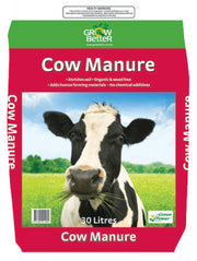 Grow Better Organic Cow Manure 30L