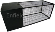 Metal Rabbit Hutch 1.5m Black