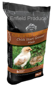 Organic Chick Starter MASH Chicken Feed