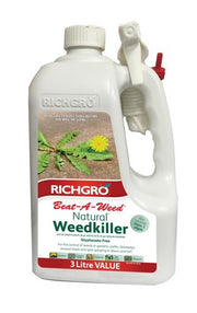 Richgro Beat A Weed Natural Weed & Grass Killer 3L RTU