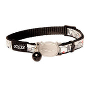 Rogz Reflecto Cat Safety Collar Black